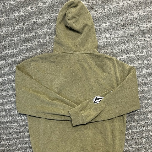 Volcom Green Hoodie size small - Picture 2 of 4